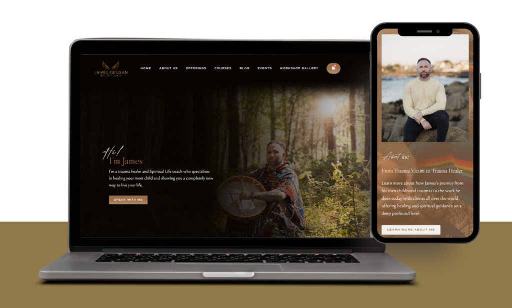James Deegan WordPress Elementor LMS Website