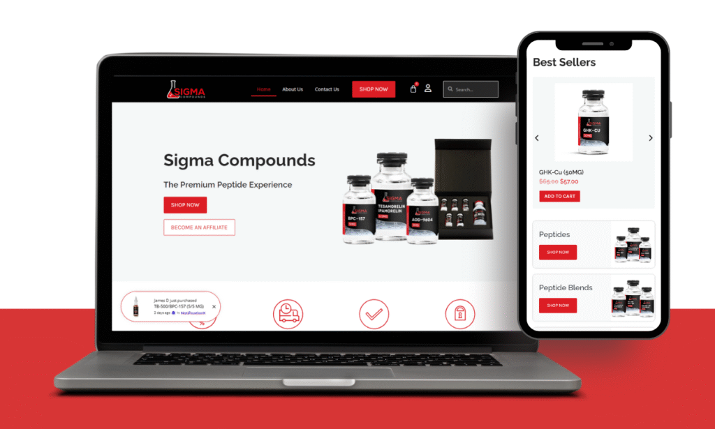 Sigma Compounds WordPress WooCommerce Elementor