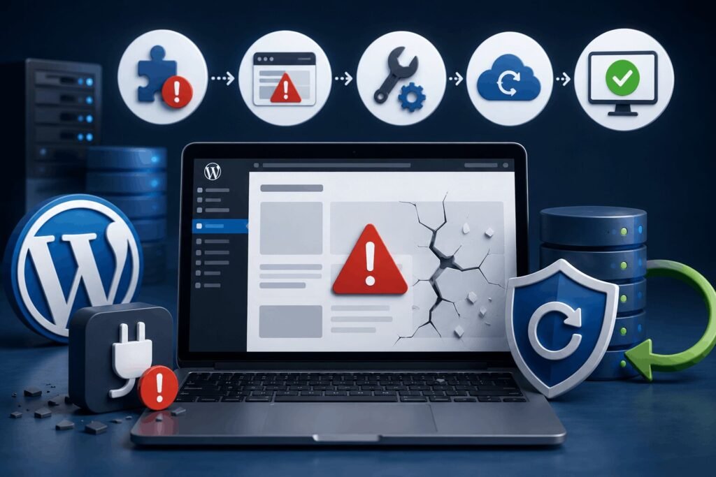 WordPress plugin update troubleshooting
